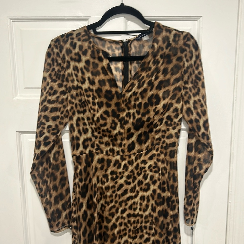 Tommy Hilfiger leopard dress size 2